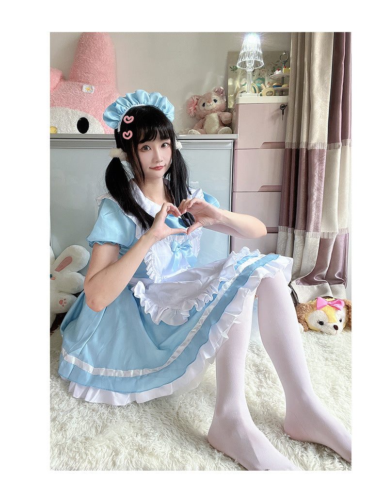 Japanese Sweet Love Maid Costume - Cosplay Anime Game Role-Playing Soft Sister Maid Uniform