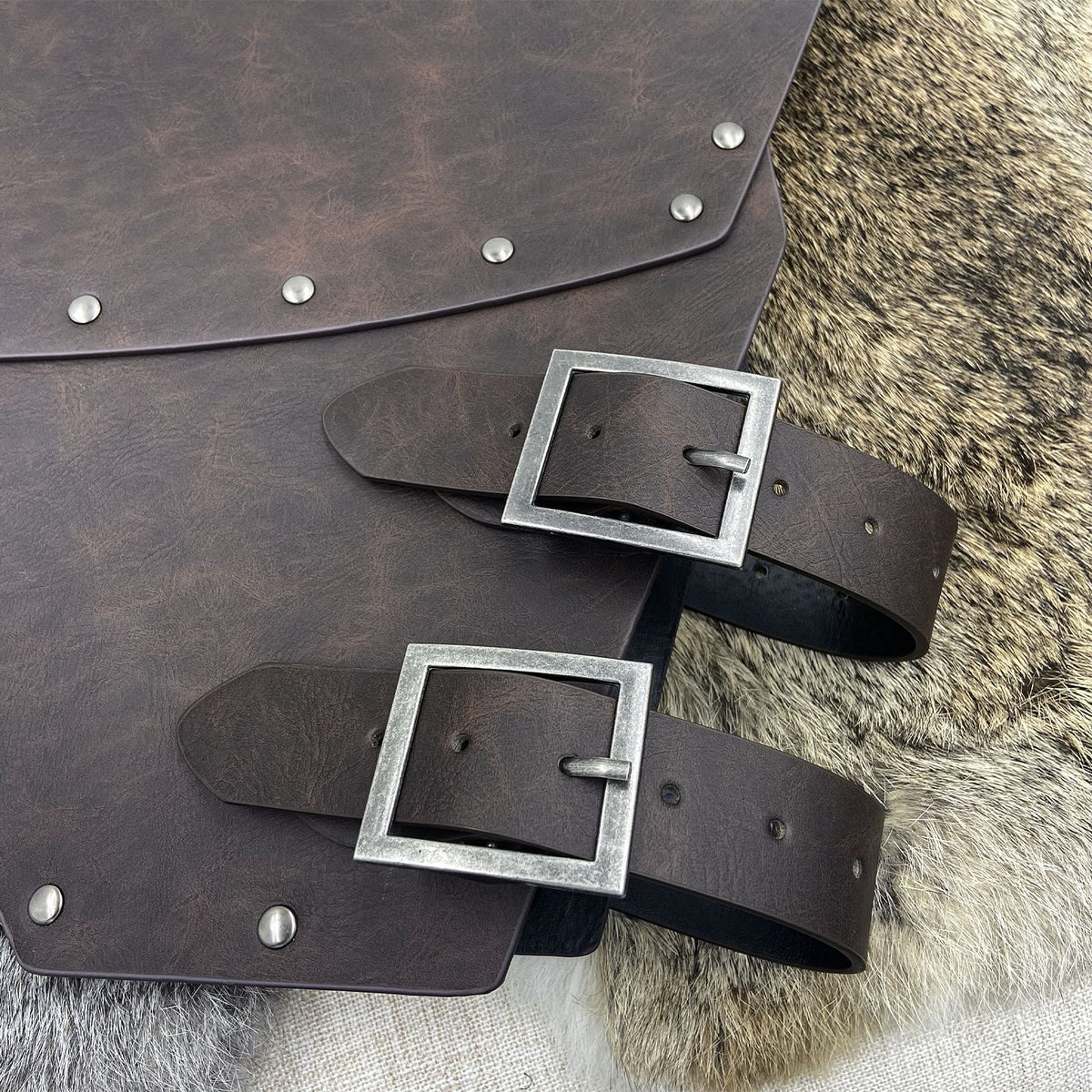Men's Medieval Viking Breastplate – Double Layer Costume Chest Armour