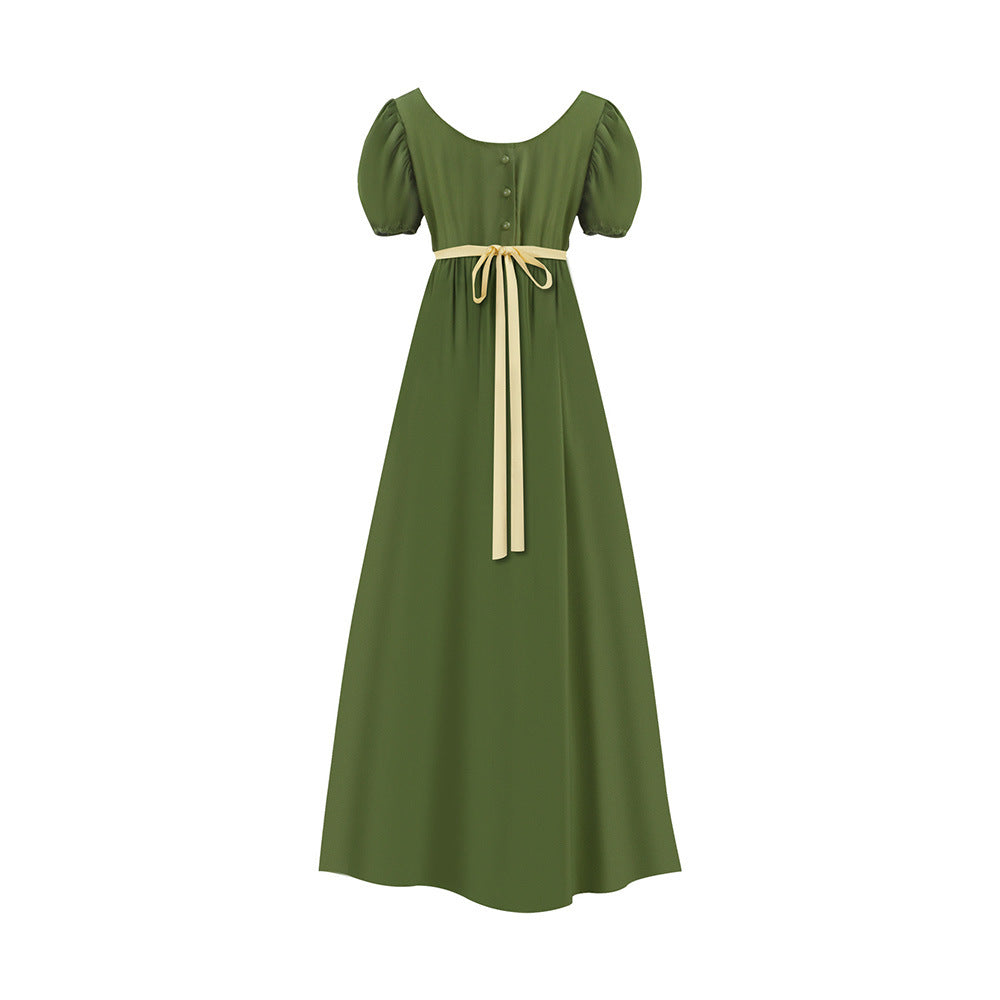 Women's Regency Empire Waist Dress – Jane Austen Period Costume