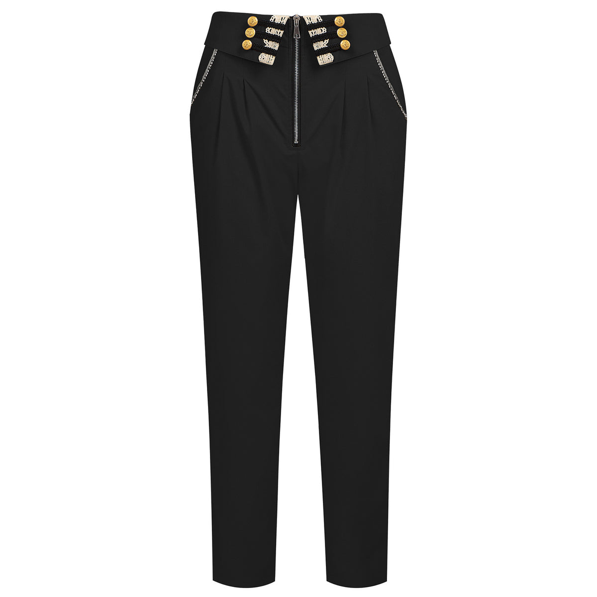 Men's Renaissance High-Waist Trousers – Victorian Steampunk Costume Pants