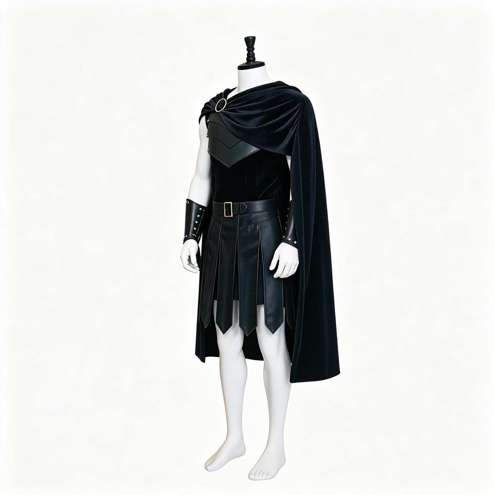 Men's Medieval Warrior Costume Set – Knight Spartan Gladiator Outfit