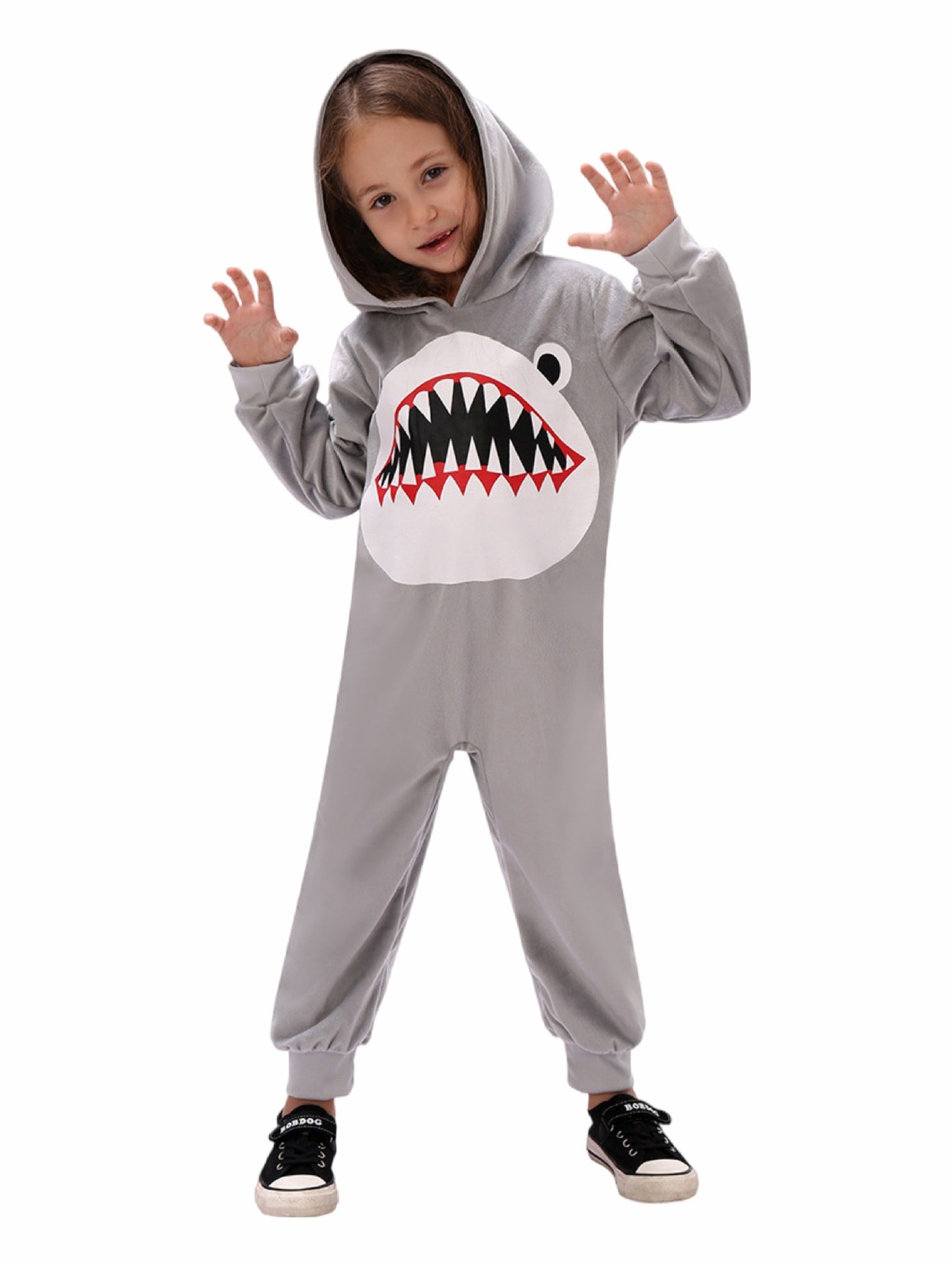 Kids Animal Costume Onesie Pajamas Fancy Dress Book Week Zoo Party S-XL
