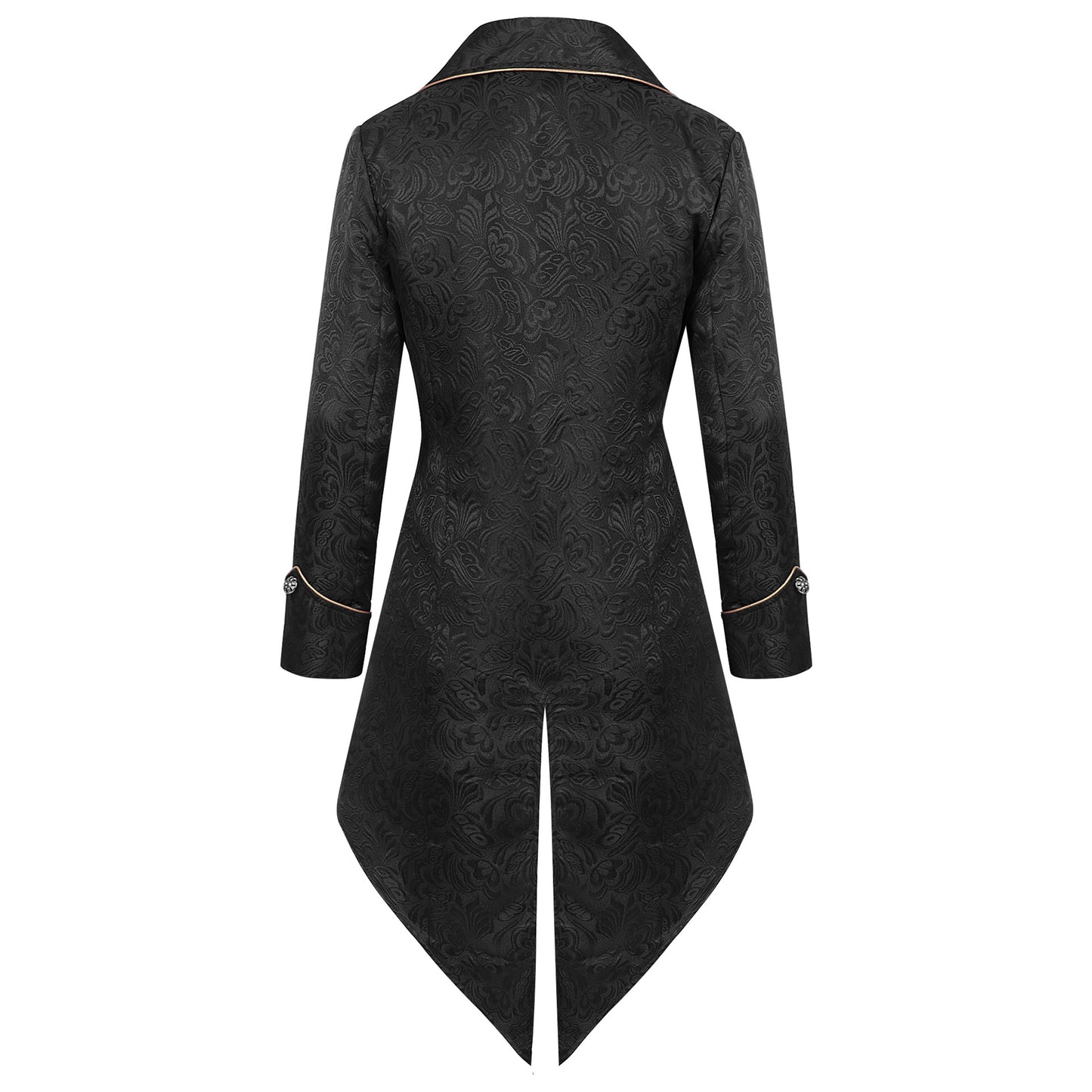 Men's Victorian Floral Tailcoat – Steampunk Gothic Costume Jacket