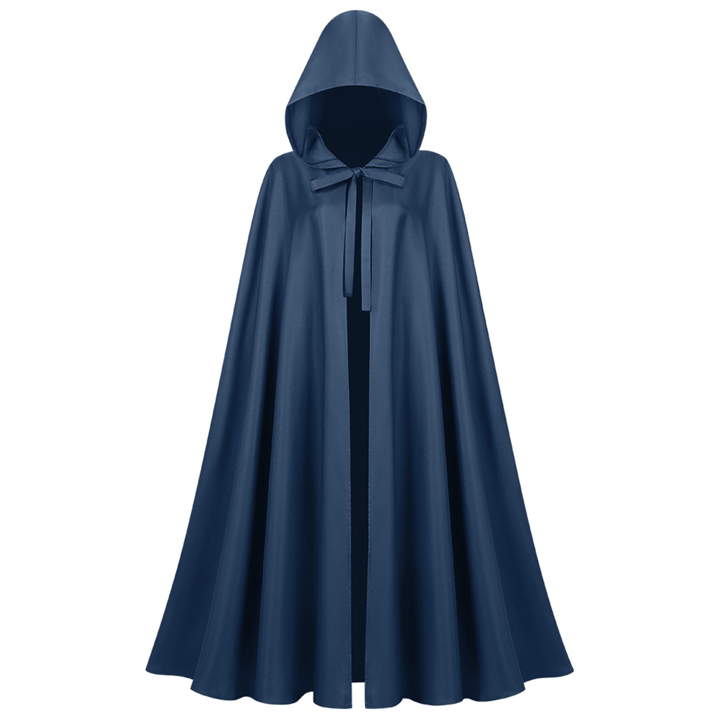 Medieval Hooded Cloak Robe Wizard Monk Cape Halloween Renaissance Cosplay Costume