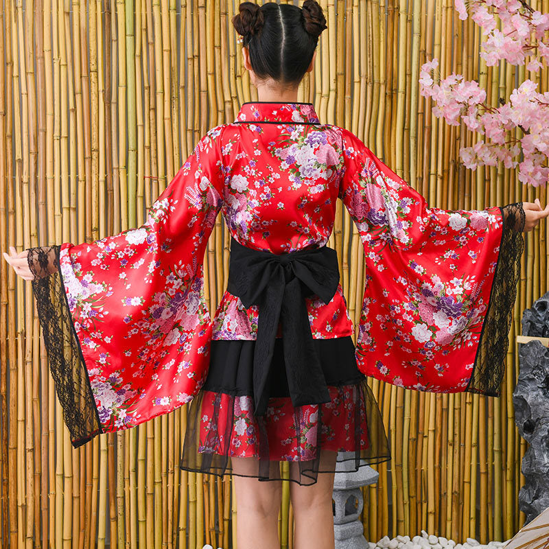 Animation Costume Japanese Cute Girl Style Improved Performance Anime Costume Kimono Pajamas