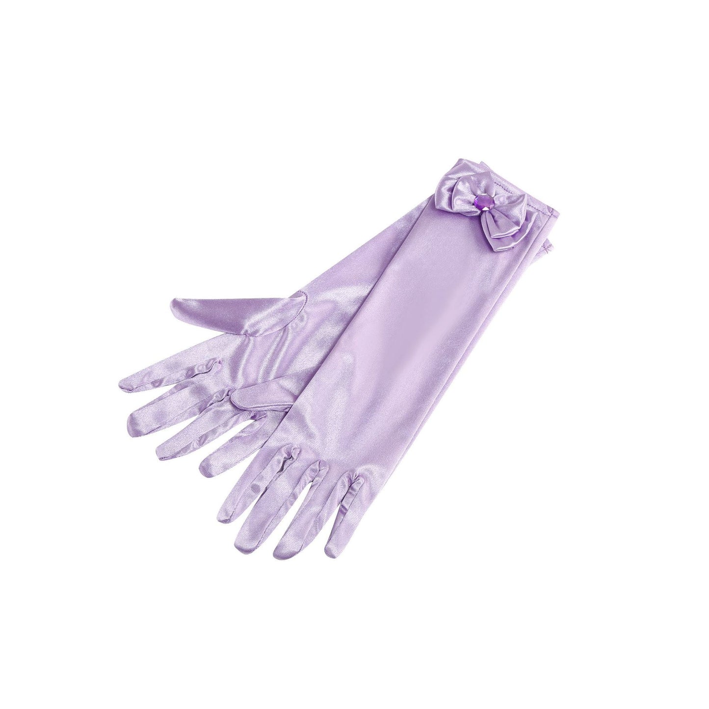 Girls Purple Satin Hooded Cloak Fairy Princess Dress Cape Christmas Cosplay Outfit