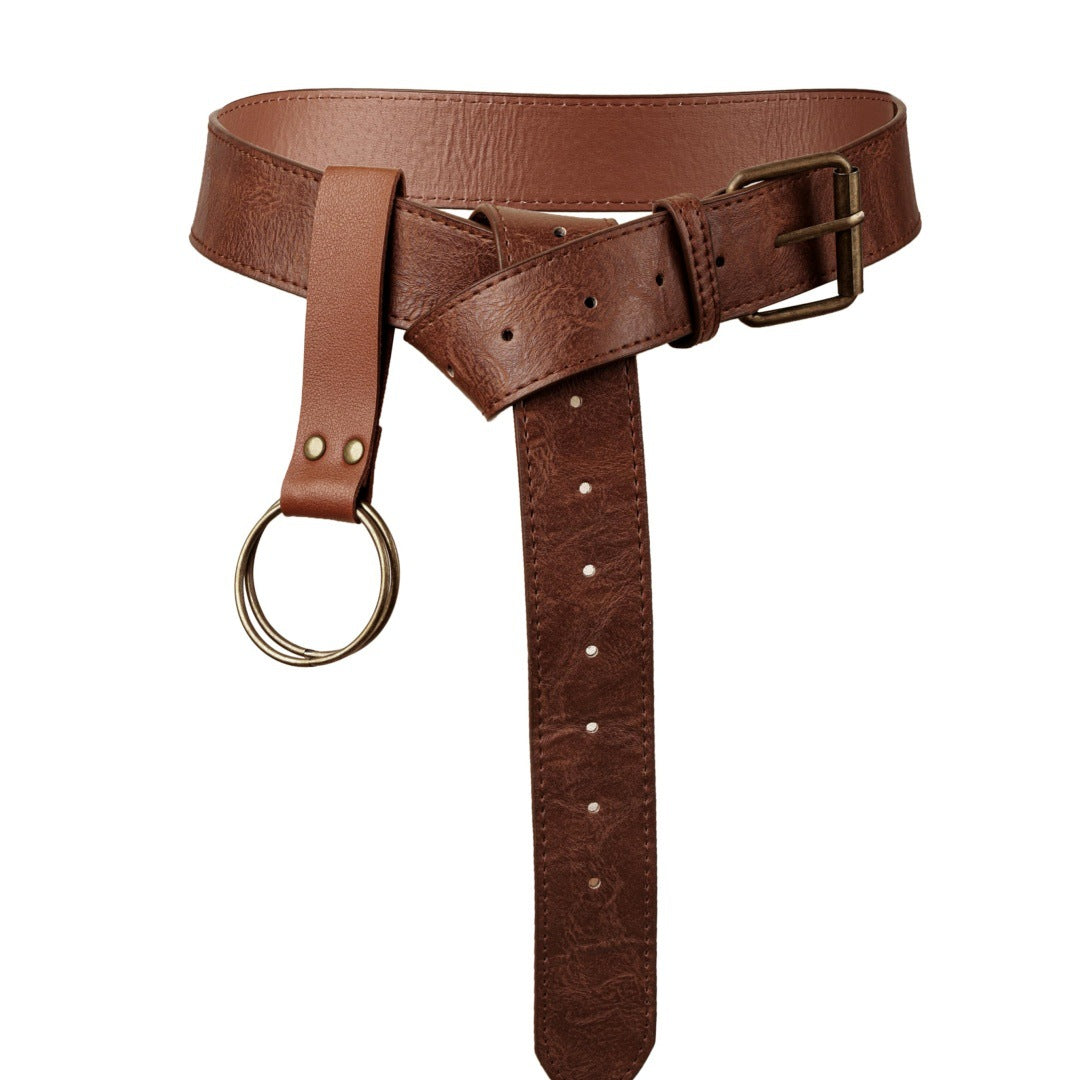 Medieval Renaissance Utility Belt & Pouch Accessories