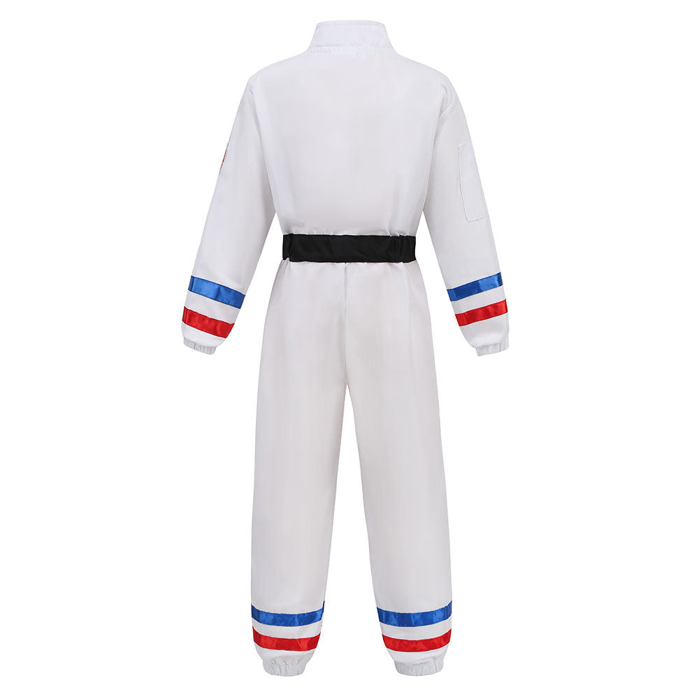 Boys Girls Astronaut Costume Space Man NASA Kids Fancy Dress Outfit Book Day