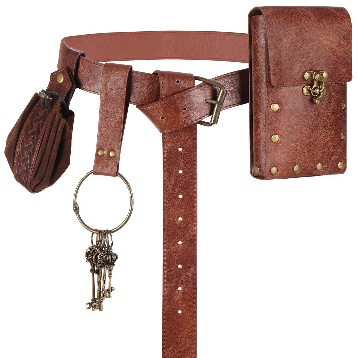 Medieval Renaissance Utility Belt & Pouch Accessories