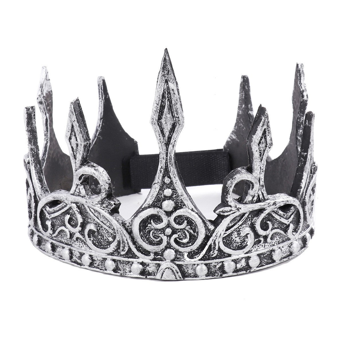 Rule the Realm with Our Medieval COSPLAY Retro Foam King Crown: Majestic and Regal Accessory