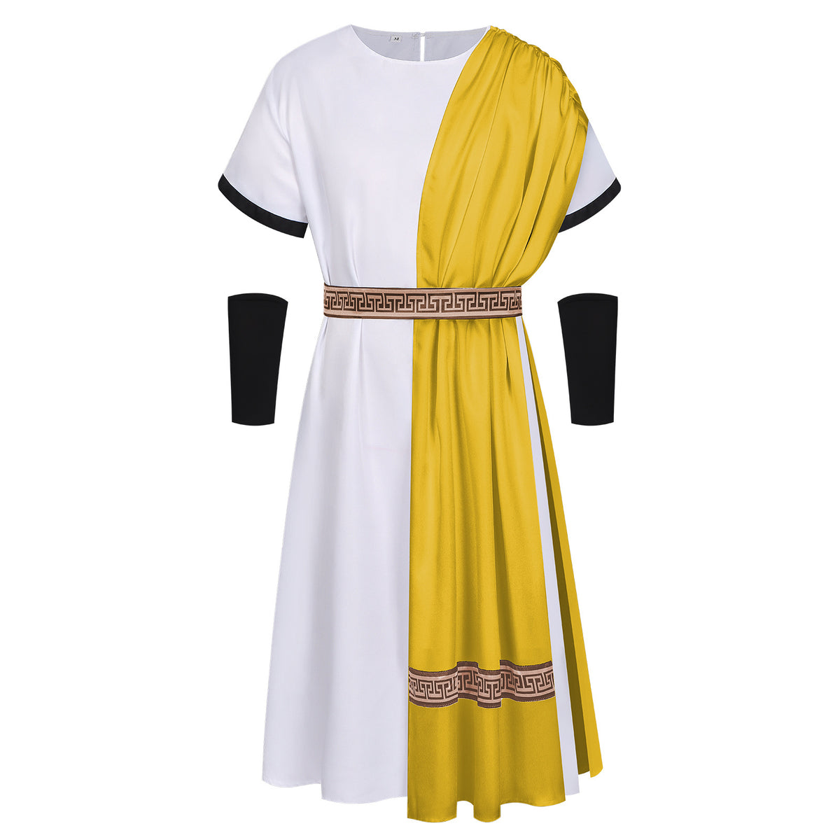 Men's Roman Toga Costume Set – Greek God & Caesar Outfit
