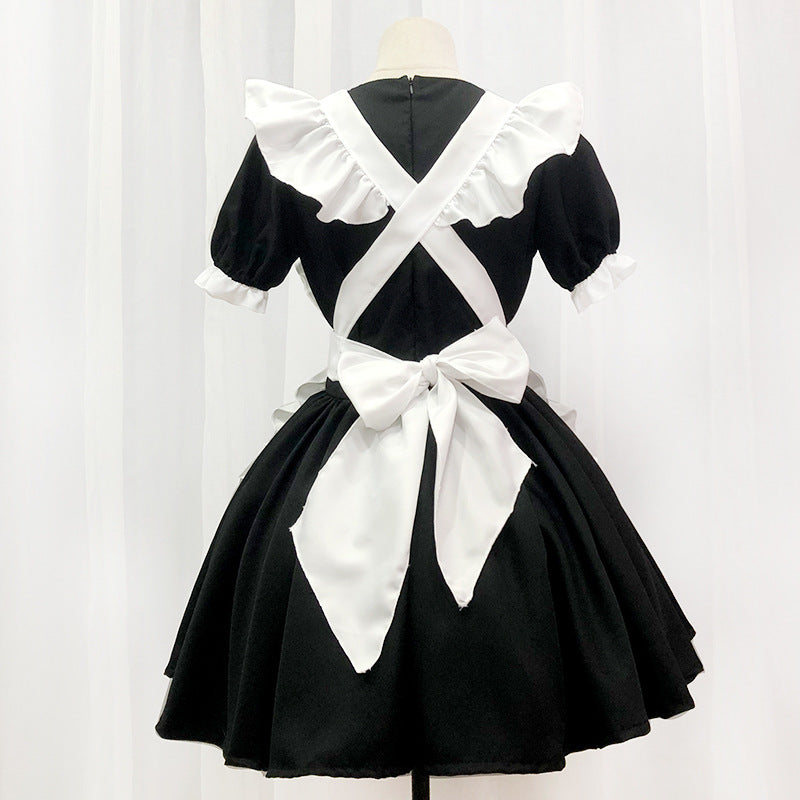 Kawaii Japanese Cospaly Sweet Lolita Dress Cute Anime Maid Costume