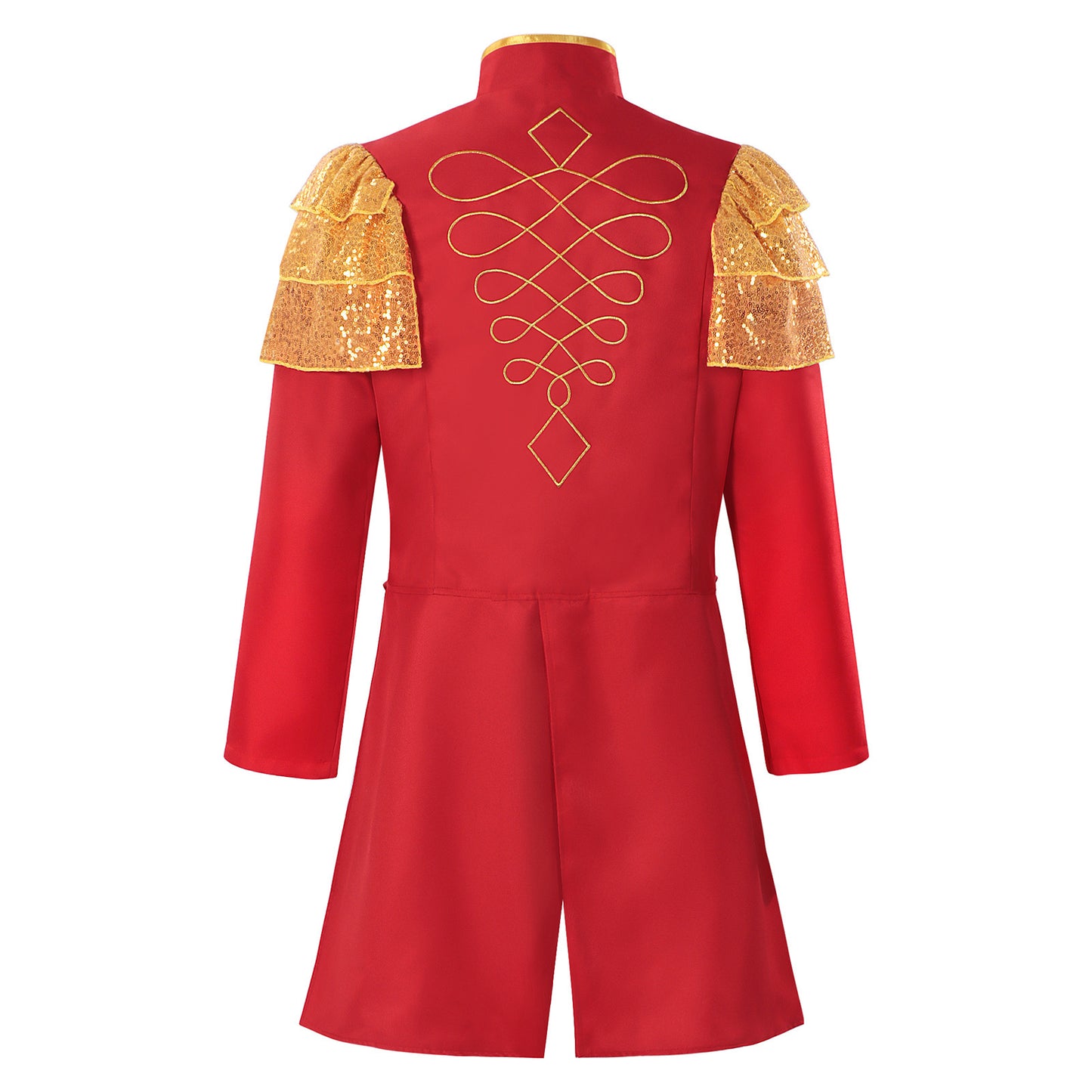 Mens Ringmaster Jacket Medieval Prince Circus Stage Costume Coat