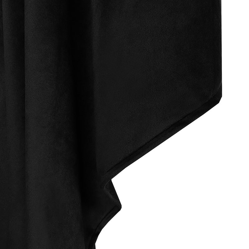 Mens Tudor Noble One Shoulder Cloak Medieval Knight Cape LARP Ren Faire