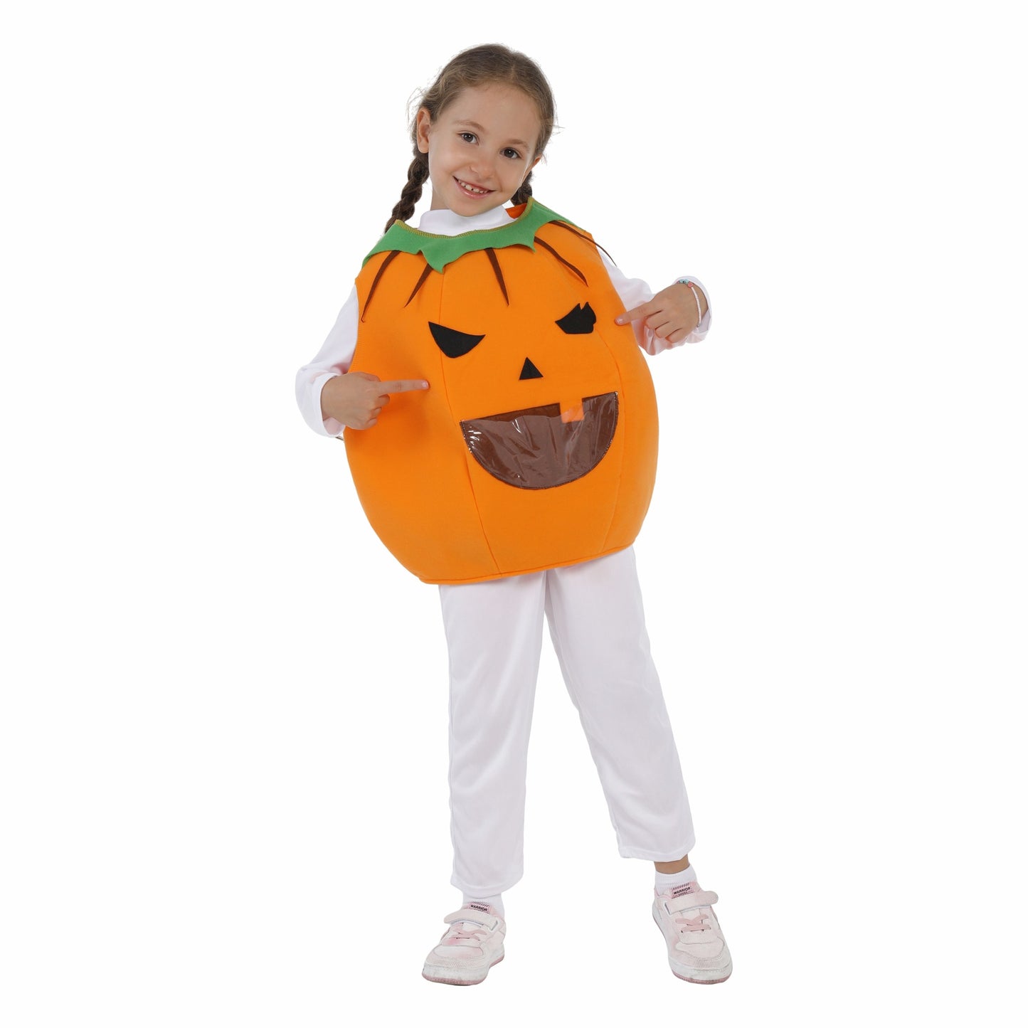 Halloween Costume Decoration Pumpkin Candy Set Kindergarten Children's Smock