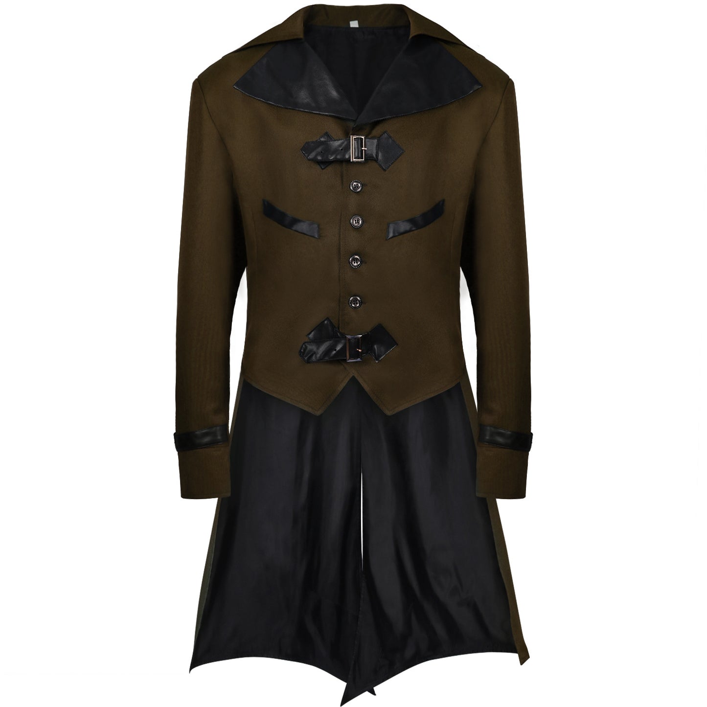 Men's Tuxedo Medieval Vintage Steam Punk Gothic Coat Dovetail Jacket