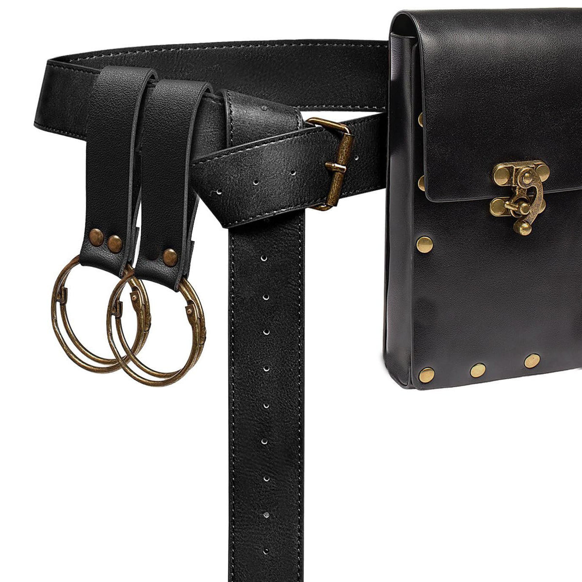 Medieval Renaissance Utility Belt & Pouch Accessories