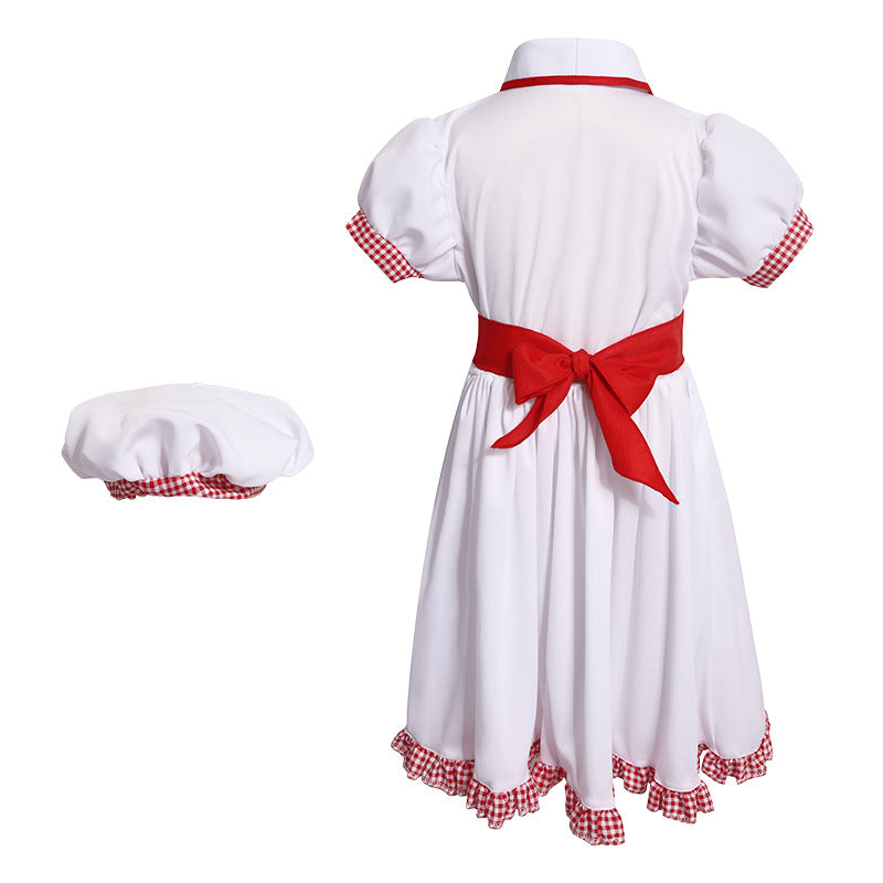 Children's Play Chef Uniform Set Little Chef Work Uniform Performance Uniform for Kid