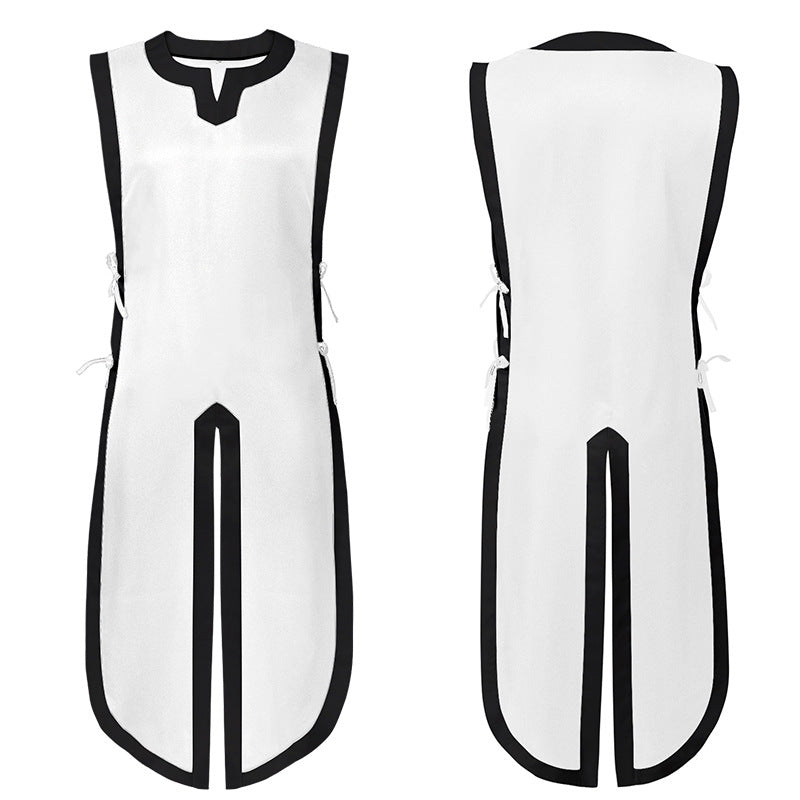 Medieval Knight Tunic Mens LARP Ren Faire Templar Surcoat Plus Size Costume