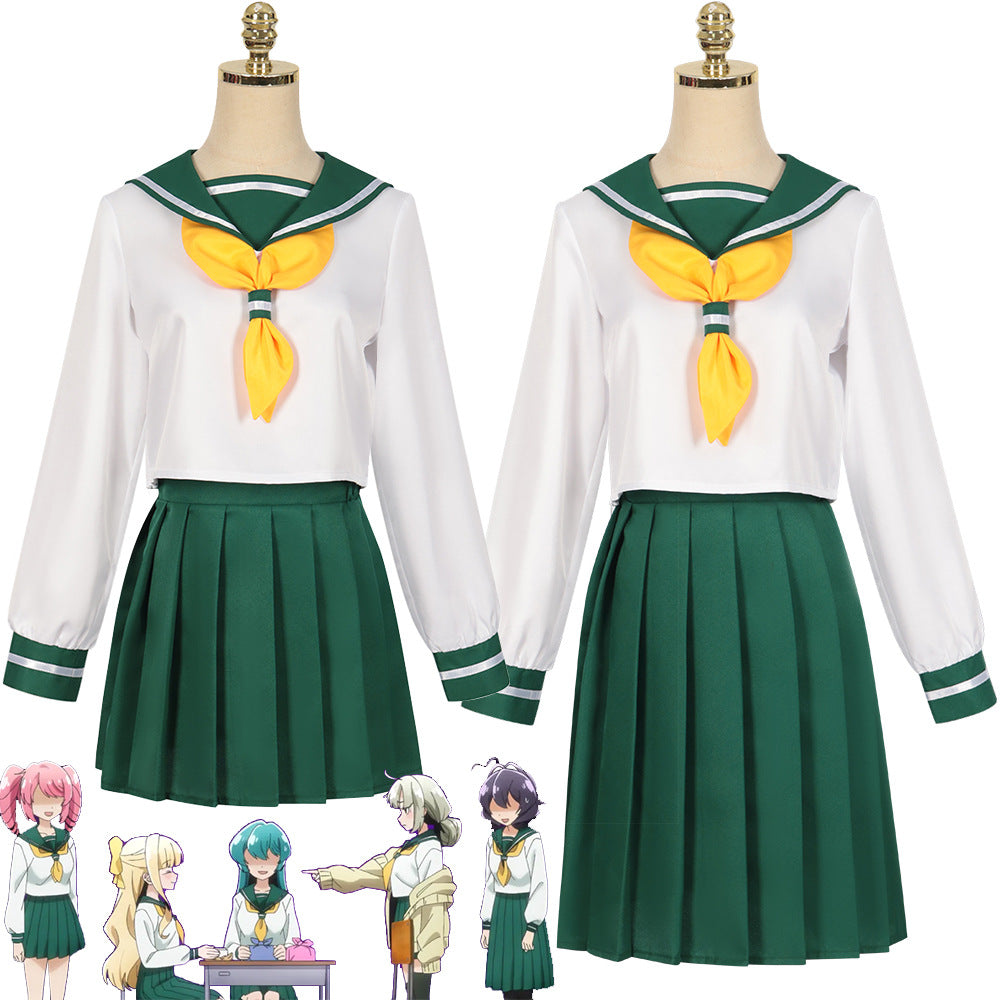 Japanese Anime-Inspired Popular Schoolgirl Uniform Set