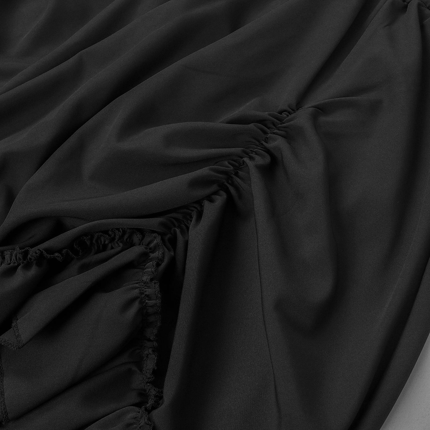 Womens Victorian Gothic Layered Skirt Renaissance Cosplay Party Costume