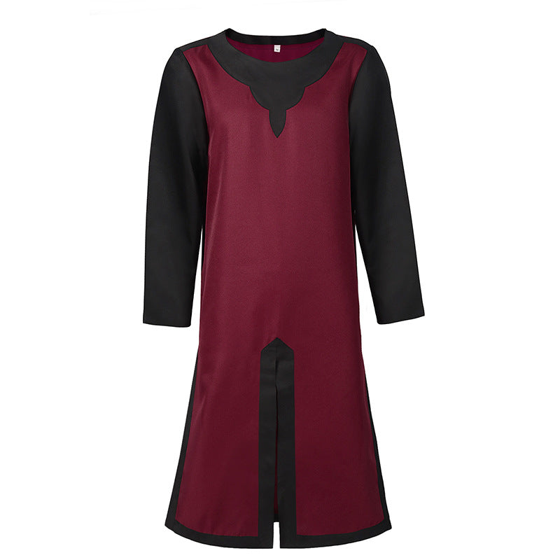 Medieval Fayre Warrior Costume: Men's Templar Tunic for LARP and Renaissance Faire Cosplay