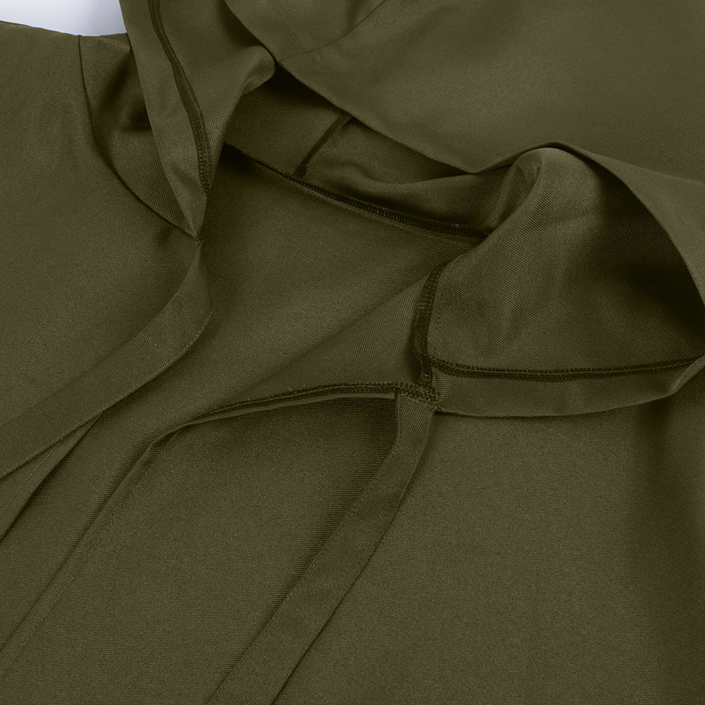 Medieval Hooded Cloak Robe Wizard Monk Cape Halloween Renaissance Cosplay Costume