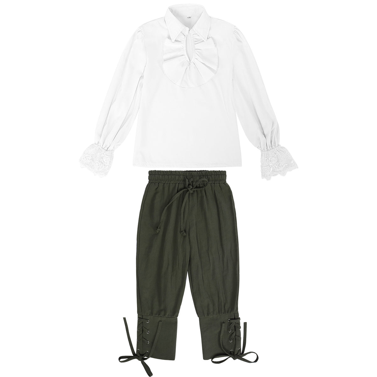 Kids Medieval Prince Shirt & Pants Costume – Renaissance Outfit