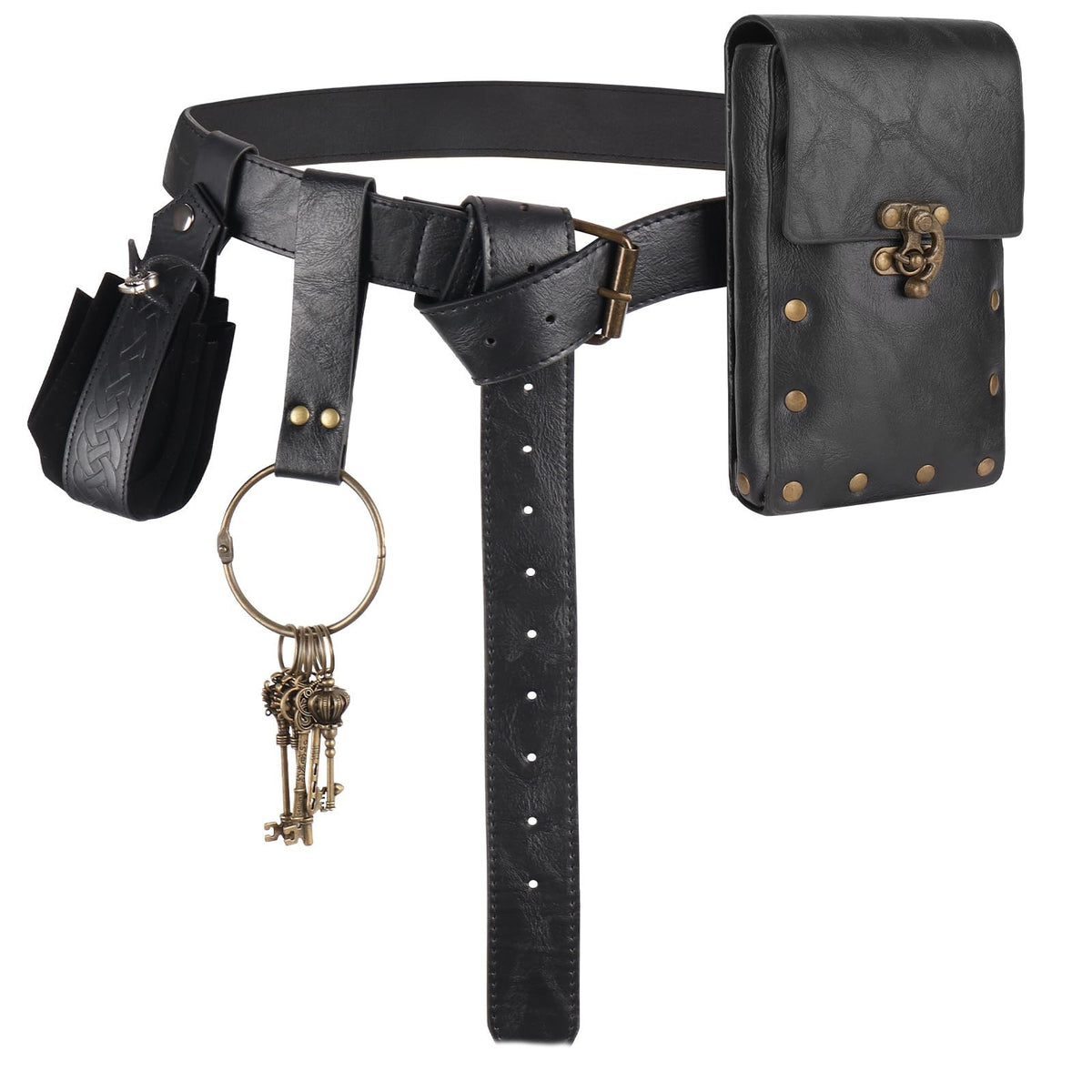 Medieval Renaissance Utility Belt & Pouch Accessories