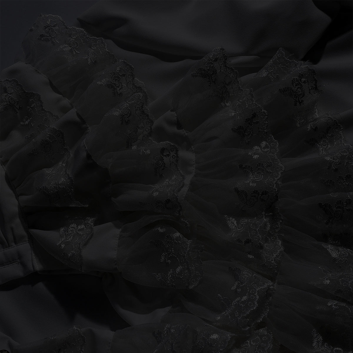 Men's Gothic Layered Ruffle Shirt – Victorian Vampire Costume