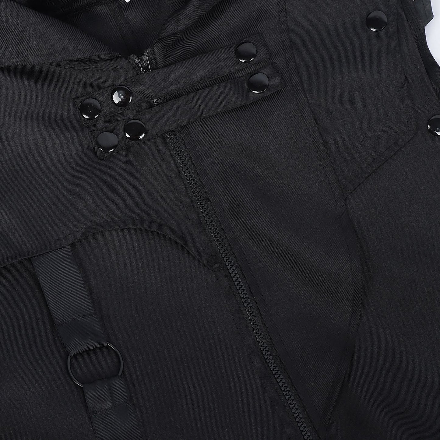 Men’s Gothic Hooded Sleeveless Coat – Punk/Steampunk Vest | S–3XL