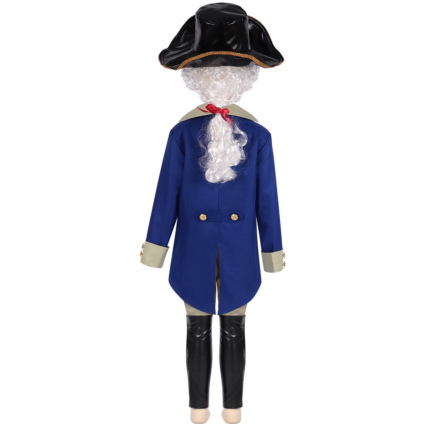 Boys Kids President Governor Costume Steampunk Retro Uniform Stage Outfit  6PCS Full Set