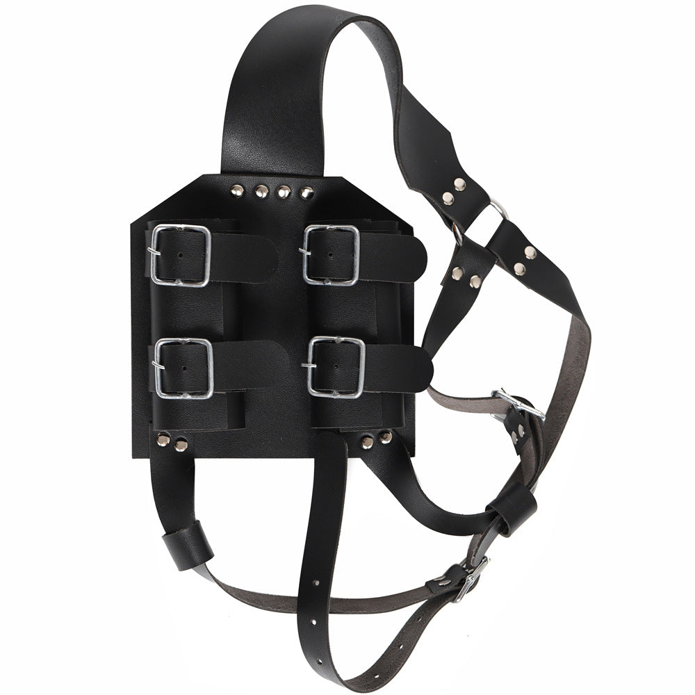 Medieval Knight Double Sword Belt Harness PU Leather Cosplay Scabbard