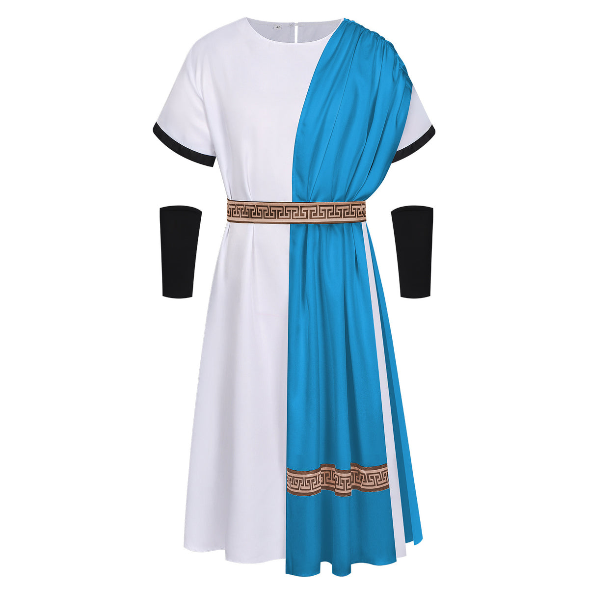 Men's Roman Toga Costume Set – Greek God & Caesar Outfit