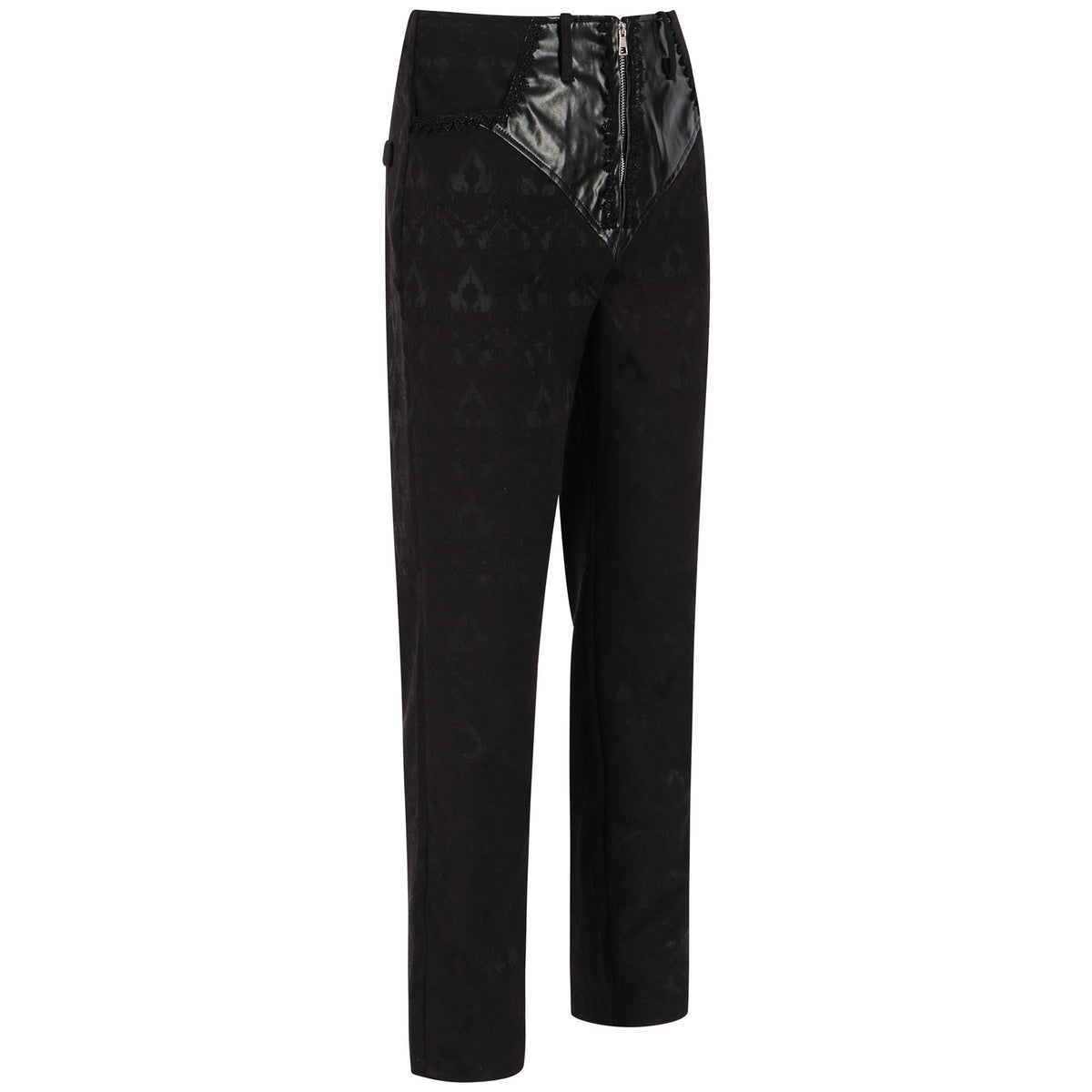 Men's Gothic Victorian Vampire Costume – Ruffle Shirt & Jacquard Pants