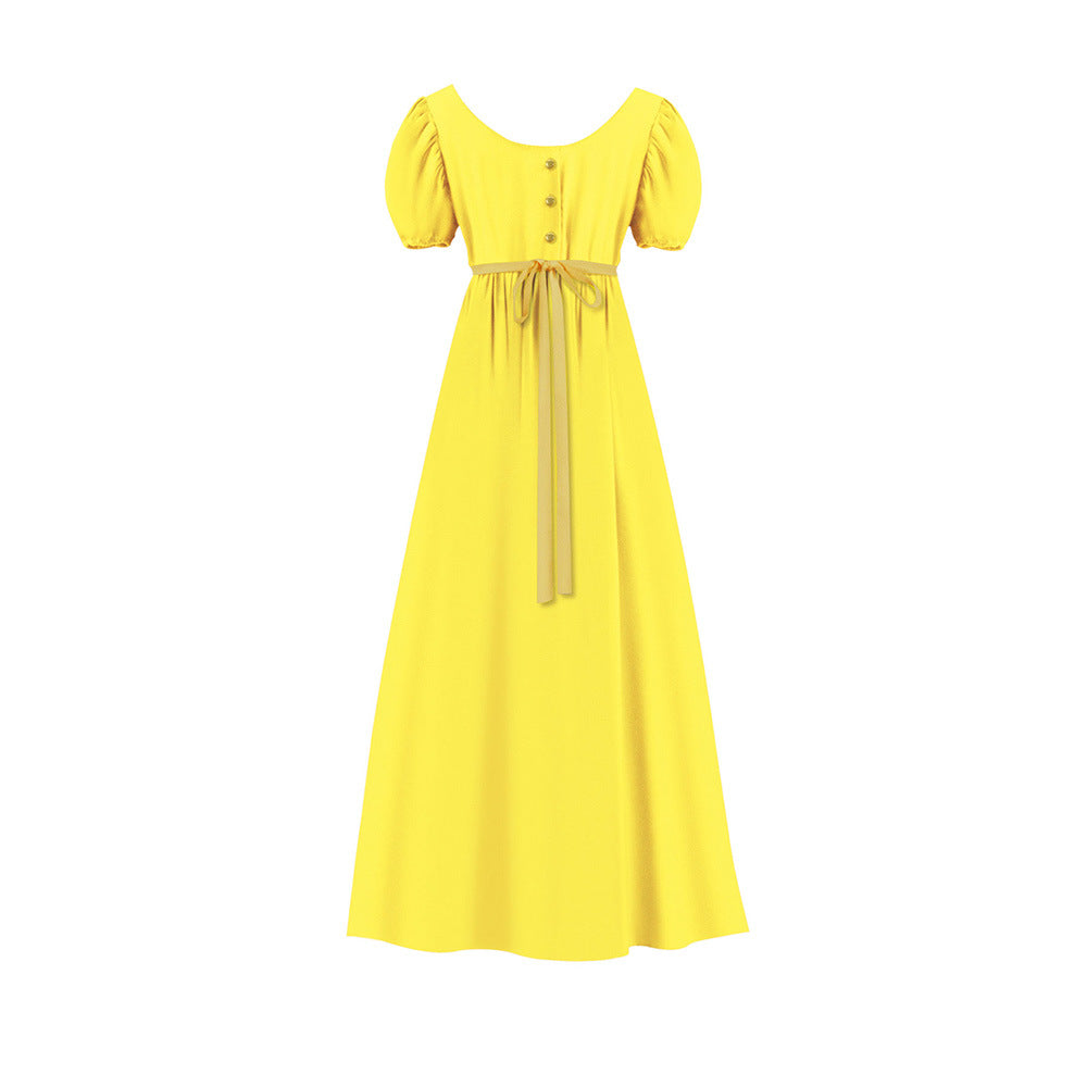 Women's Regency Empire Waist Dress – Jane Austen Period Costume