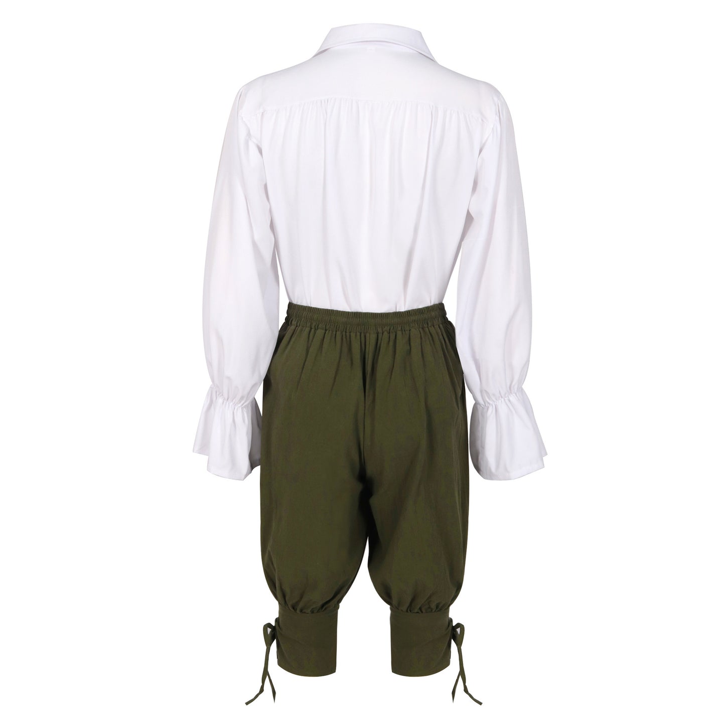 Medieval Civilian Costume Adult Renaissance Reenactment Theater Cosplay Pant Top