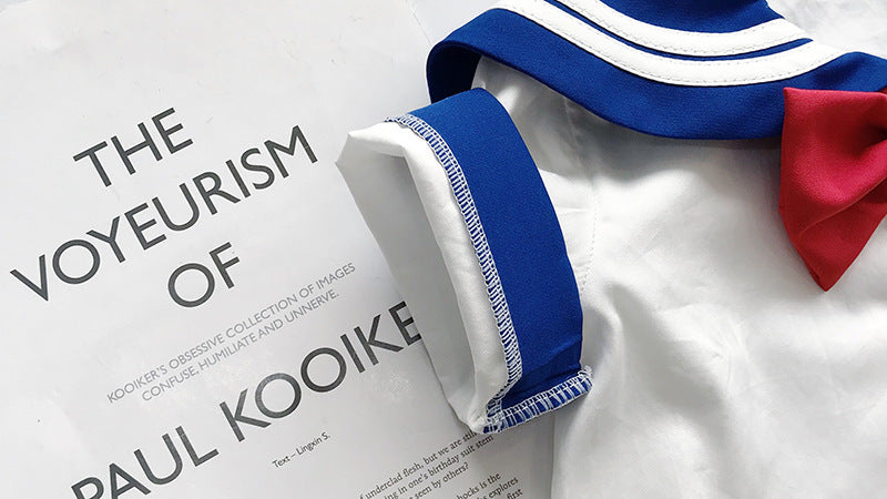 Kids Navy Sailor Costume Child Halloween Long Sleeve School Uniform Fancy Dress
