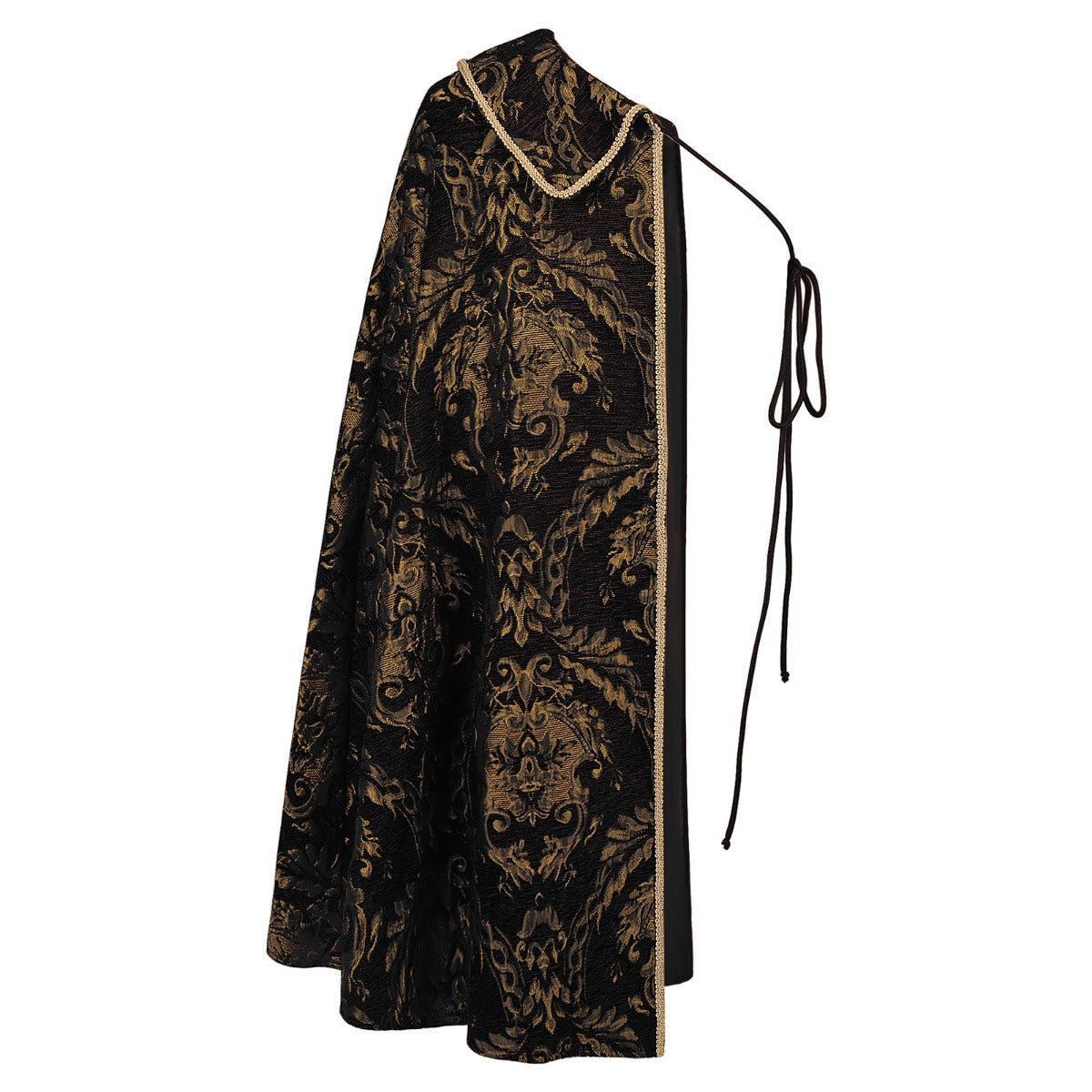 Medieval Renaissance Tudor King Half Shoulder Cloak Noble Ren Faire Costume