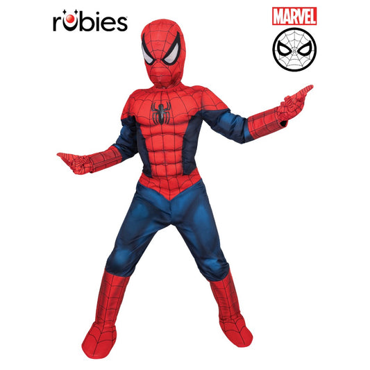 SPIDER-MAN PREMIUM COSTUME, CHILD Spider Man Cosplay Officially Licensed Marvel