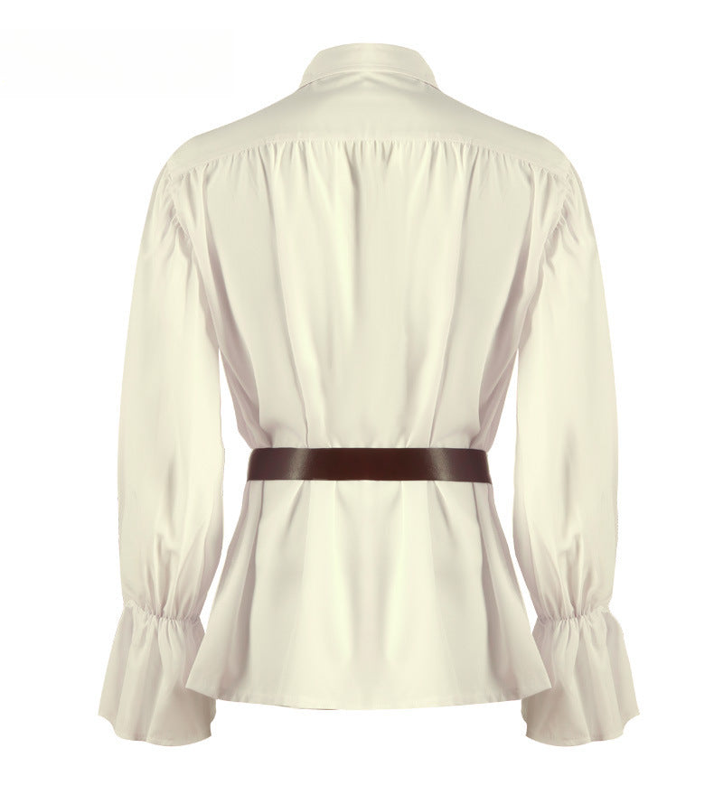 Medieval Civilian Costume Adult Renaissance Reenactment Theater Cosplay Pant Top