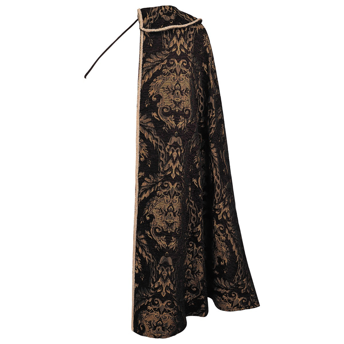 Medieval Renaissance Tudor King Half Shoulder Cloak Noble Ren Faire Costume