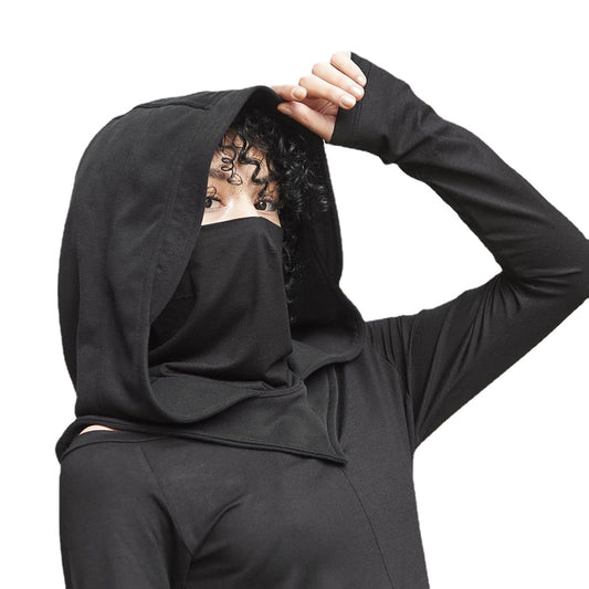 Protective Hooded Face Shield Halloween Costume