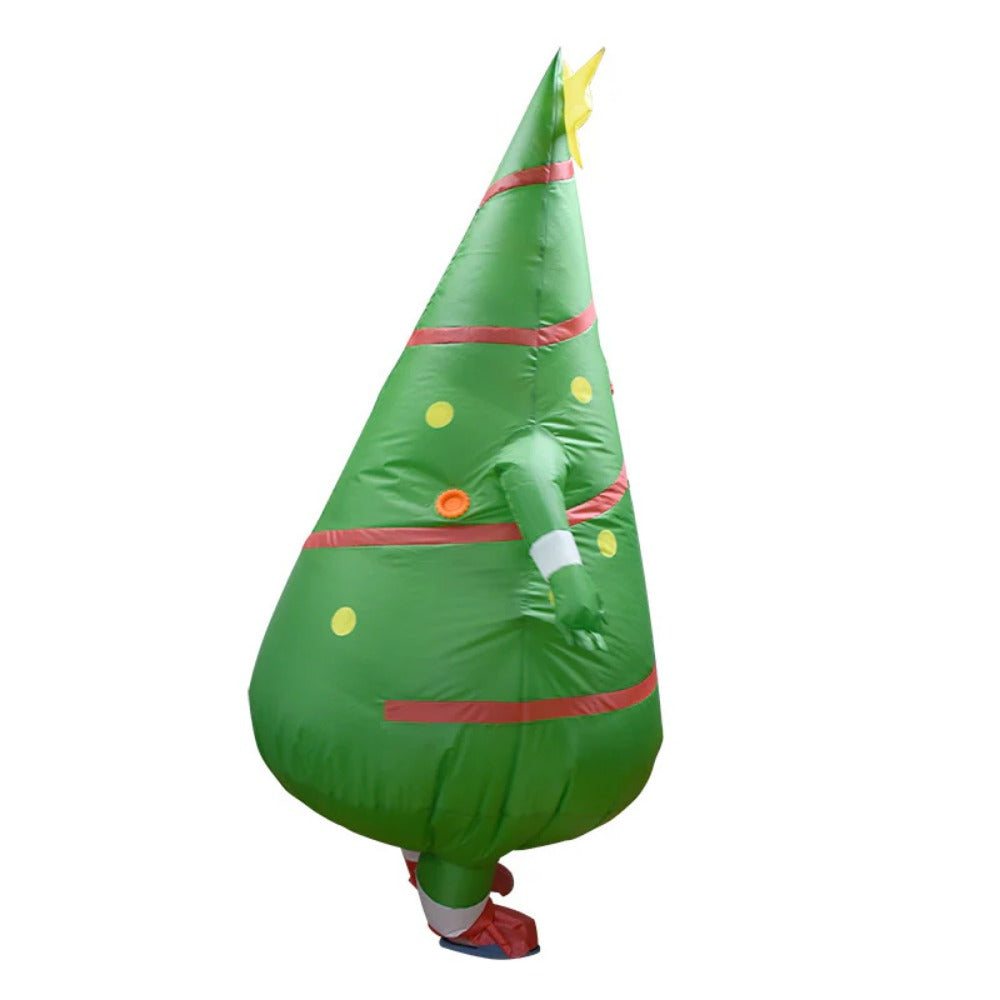 Christmas Tree Funny Cartoon Doll Costume Xmas Tree Inflatable Costumes