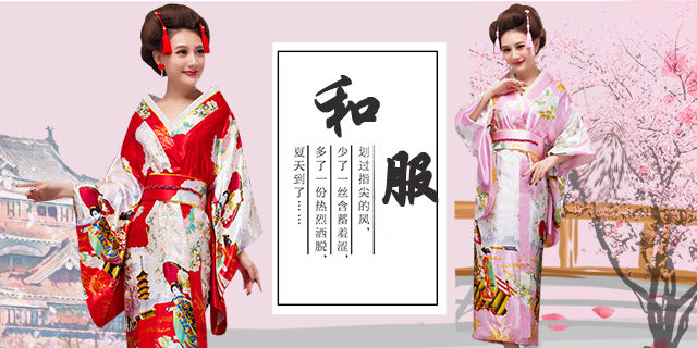 Timeless Tradition: Exquisite Women's Kimono and Yukata Costumes