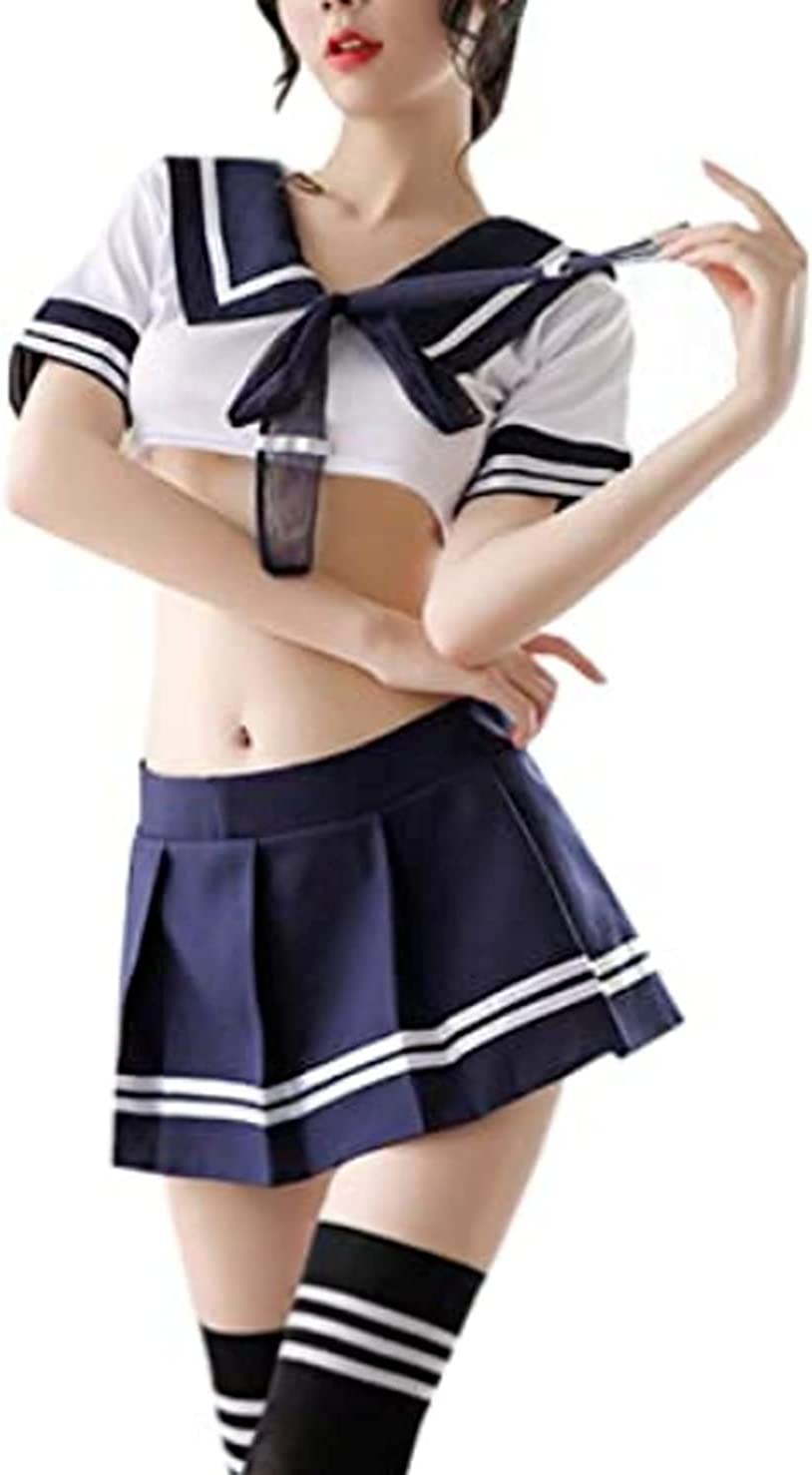 Women Schoolgirl Lingerie Costume Roleplay Lingerie Set Anime Cosplay Lingerie Naughty Japanese Uniform