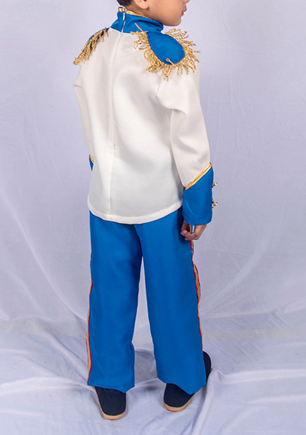 Kids Boys Prince Charming Costume Medieval Royal Prince Outfit Costume Aged 3-10